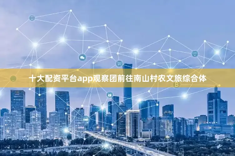 十大配资平台app观察团前往南山村农文旅综合体